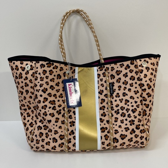 Taylor Gray Kimberly Tote Leopard Print/Pink - Picture 4 of 12